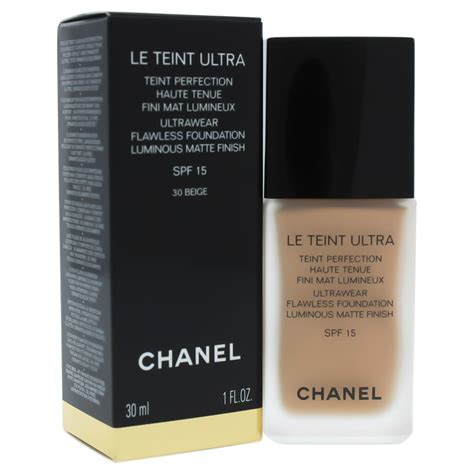 chanel tint foundation|does Chanel foundation have spf.